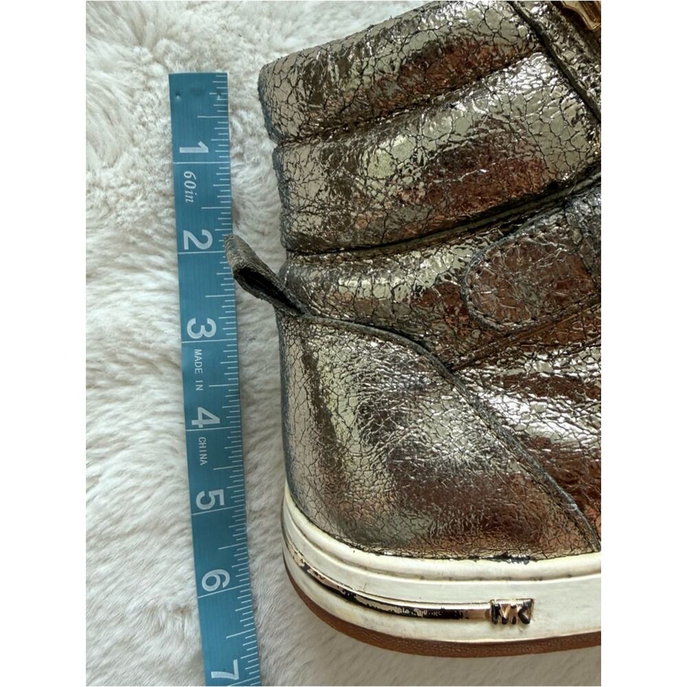 Michael Kors women high top sneakers size 9 US - Picture 7 of 8